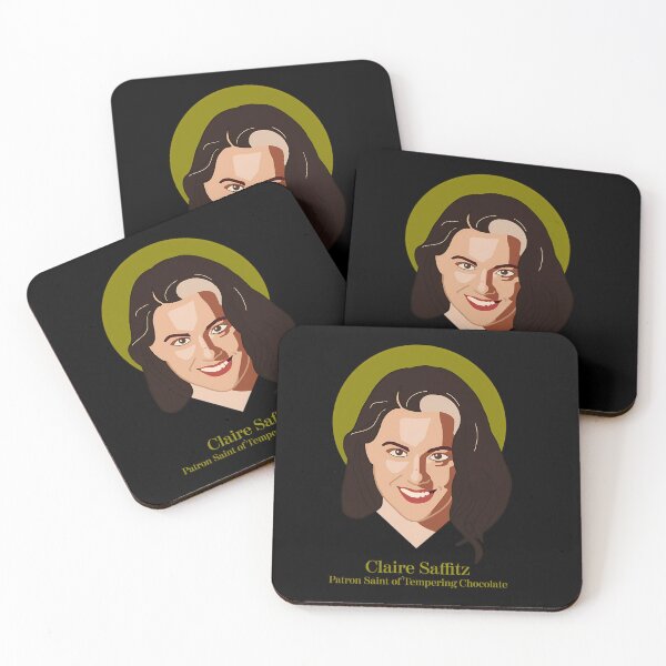 Item preview, claire saffitz patron saint of tempering chocolate  	 designed and sold by imokvyxd93.