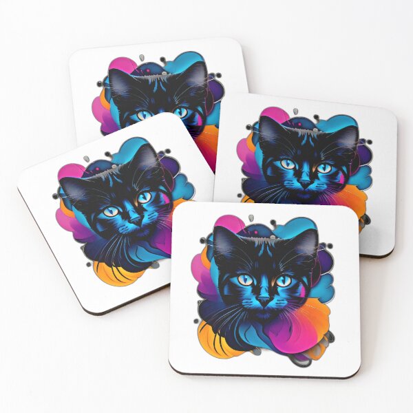 Item preview, Mesmerizing Black Cat Artwork designed and sold by MindFrank.