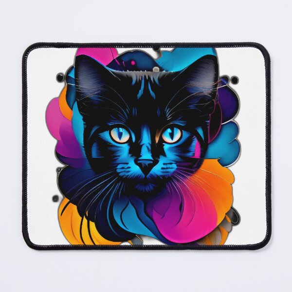 Item preview, Mesmerizing Black Cat Artwork designed and sold by MindFrank.