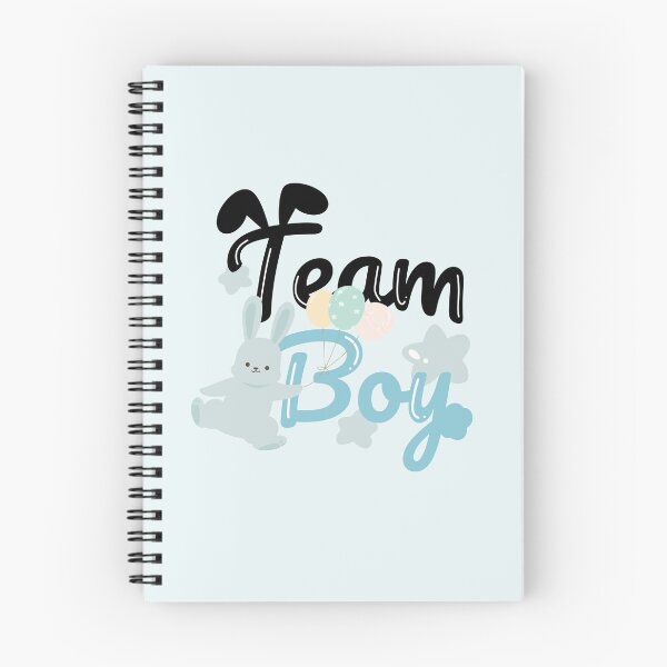 Item preview, Team Boy Gender Reveal Baby Shower party - kawaii cute bunny designed and sold by TNwandesignart.
