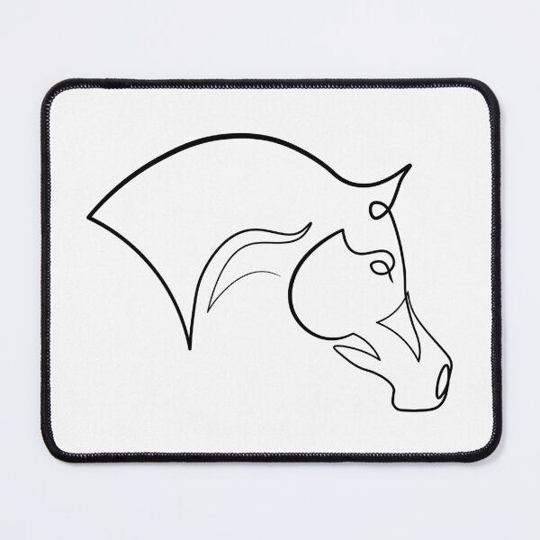 Item preview, Arabian horse one line art designed and sold by ToniChavorska.