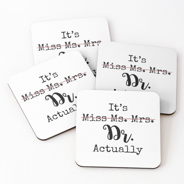 Item preview, It's Dr Actually  PHD Graduation Gifts New Doctor Gif Phd Student Gift designed and sold by FaustinoYouno.