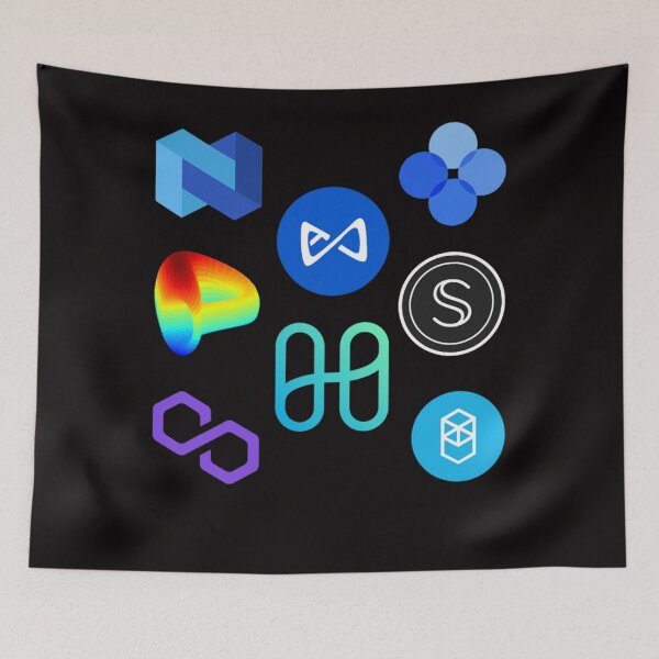 Item preview, Okb Okb Logo, Polygon Matic Logo, Nexo Nexo Logo Harmony One Logo, Fantom ftm Logo, Curve Dao Token  designed and sold by SILASEHERNS.