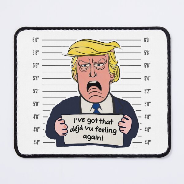 Item preview, Trump indictment déjà vu (#01) [Create a set!] designed and sold by SolidEarthArt.