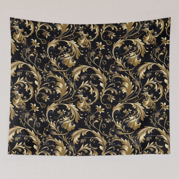 Item preview, Luxurious Baroque Collection with White and Gold Rod-Tone Accents designed and sold by AlienSkinEyes.