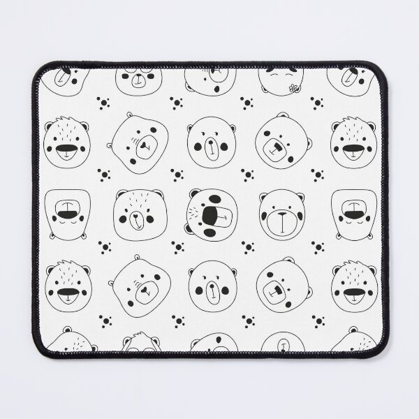 Item preview, cute bears face designed and sold by WonderworkLI.