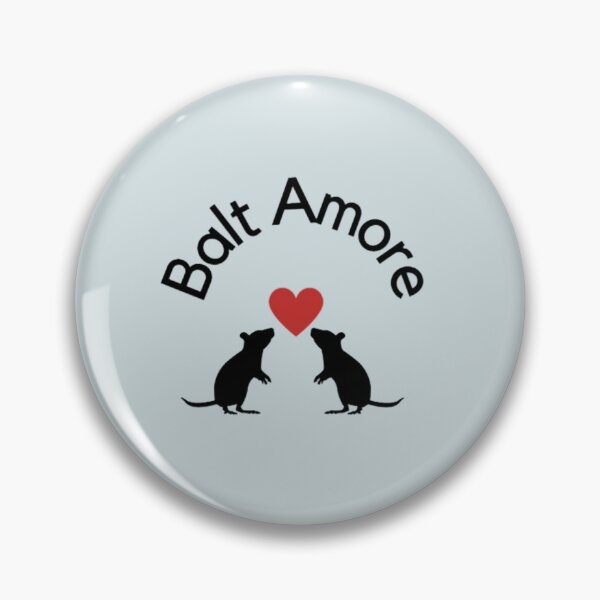 Item preview, Baltimore _Balt Amore_ Rat w Heart  designed and sold by Ripleybolen.