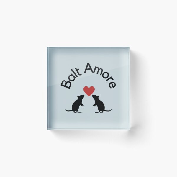 Item preview, Baltimore _Balt Amore_ Rat w Heart  designed and sold by Ripleybolen.