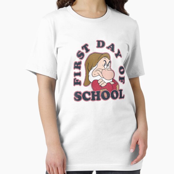 Item preview, Snow White Grumpy First Day Of School Sweat designed and sold by BrendeAbelard.