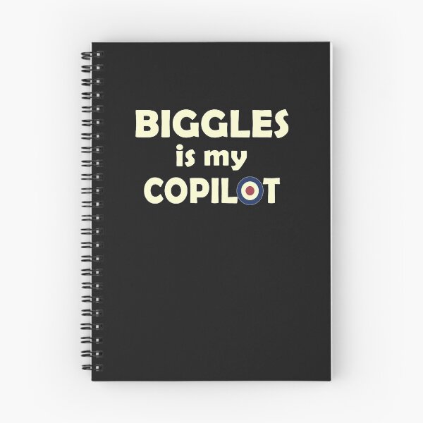 Item preview, BIGGLES IS MY COPILOT T designed and sold by BertholdRiegera.