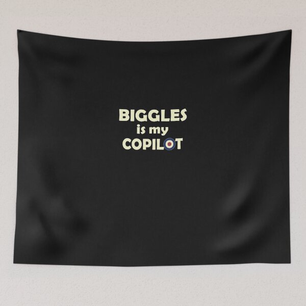 Item preview, BIGGLES IS MY COPILOT T designed and sold by BertholdRiegera.