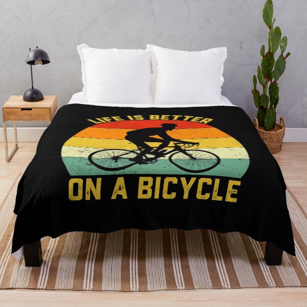 Item preview, Life Is Better On A Bicycle Road Bike Cycling Cyclist designed and sold by jingdomdesgine.