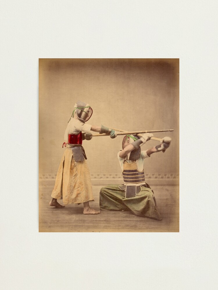 Alternate view of Kendo old school Photographic Print