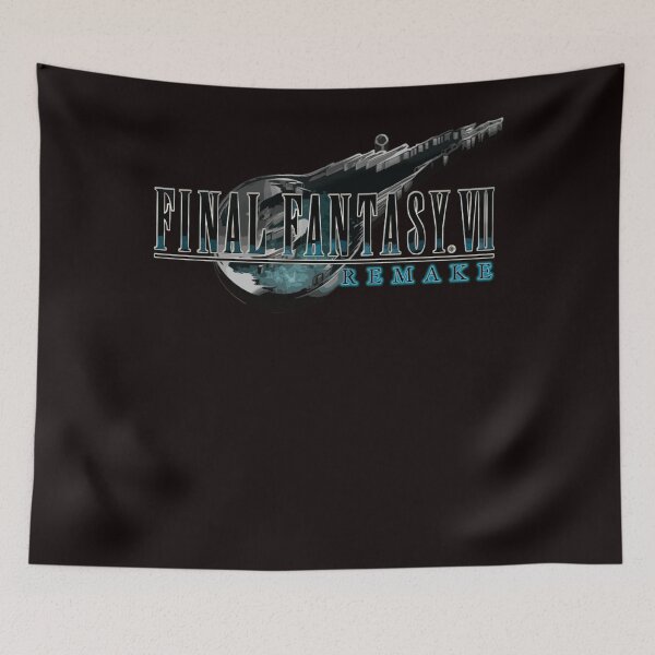 Item preview, FFVII Remake Final fantasy 7 logo remake new 2020 designed and sold by ROGESIMMONSS.