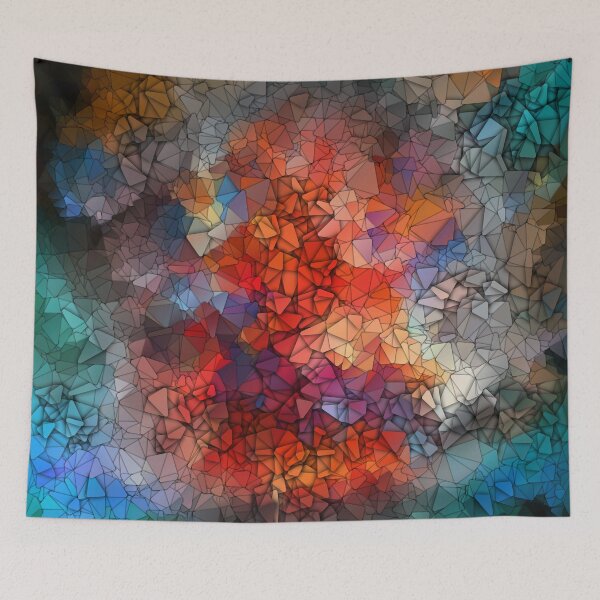 Item preview, Mosaic space 3d pattern designed and sold by nogamax.