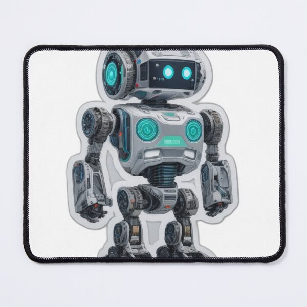 Item preview, AI Marvel: Big Artificial Intelligence Robot Sticker designed and sold by aiprintiq.