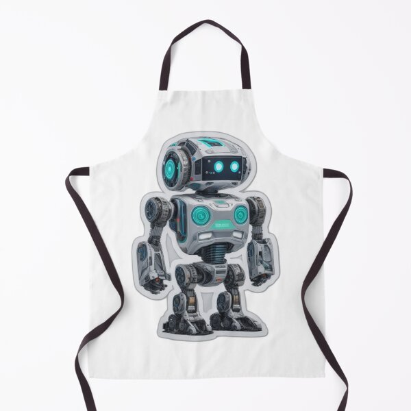 Item preview, AI Marvel: Big Artificial Intelligence Robot Sticker designed and sold by aiprintiq.