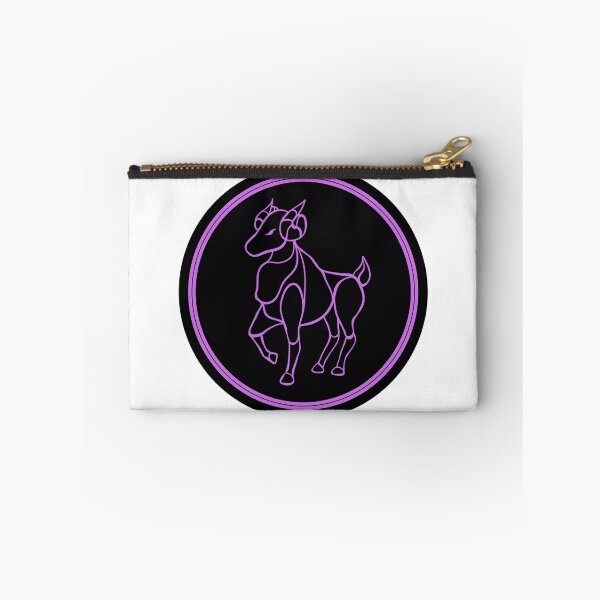 Item preview, Aries Black and Purple Retro designed and sold by MysticZodiac.