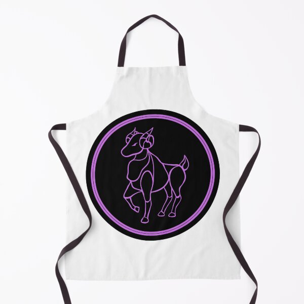 Item preview, Aries Black and Purple Retro designed and sold by MysticZodiac.