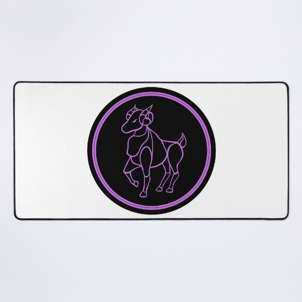 Item preview, Aries Black and Purple Retro designed and sold by MysticZodiac.