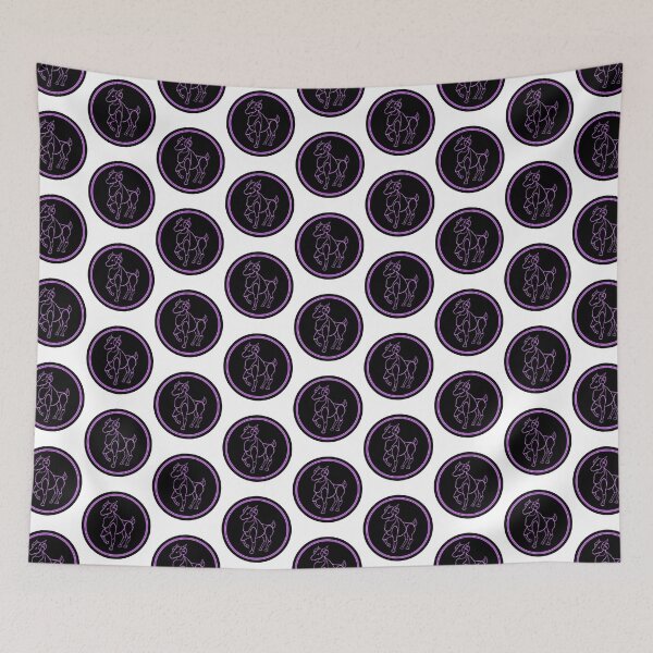 Item preview, Aries Black and Purple Retro designed and sold by MysticZodiac.