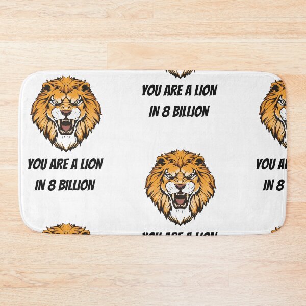 Item preview, You are a lion in 8 billion  designed and sold by Growthmind7.