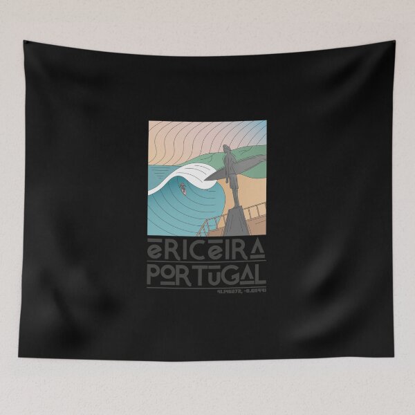 Item preview, Ericeira Portugal Retro Travel Classic designed and sold by UniqueJacobs.