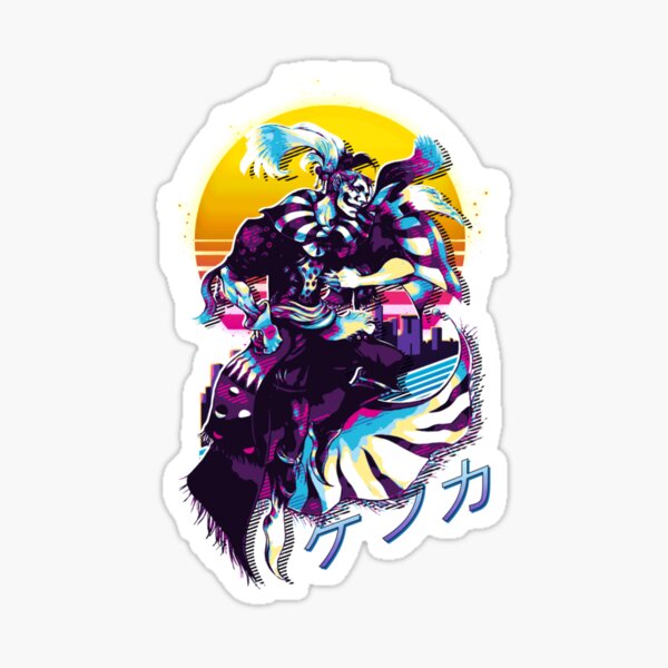Item preview, Final Fantasy VI 6 Kefka Retrowave designed and sold by SabinaSchalleg.