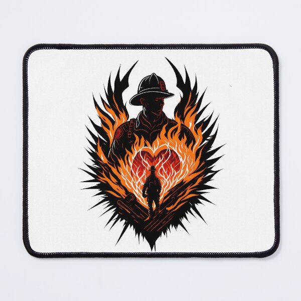 Item preview, Volunteer Fire Department Heart of Fire designed and sold by TaevasDesign.