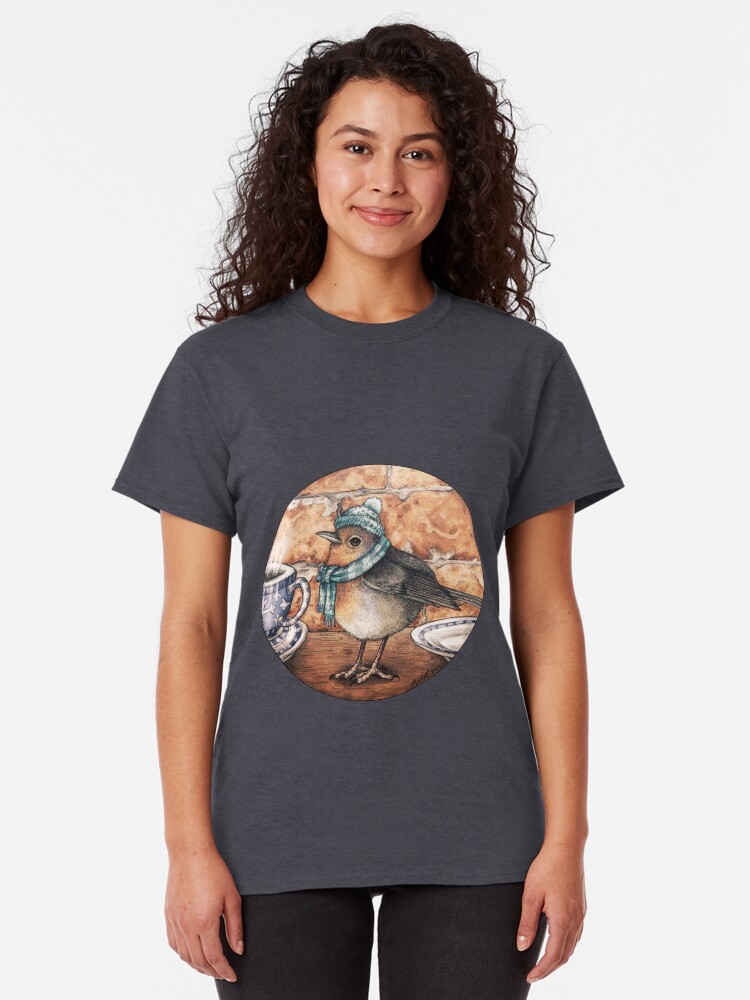 Alternate view of European Robin Classic T-Shirt