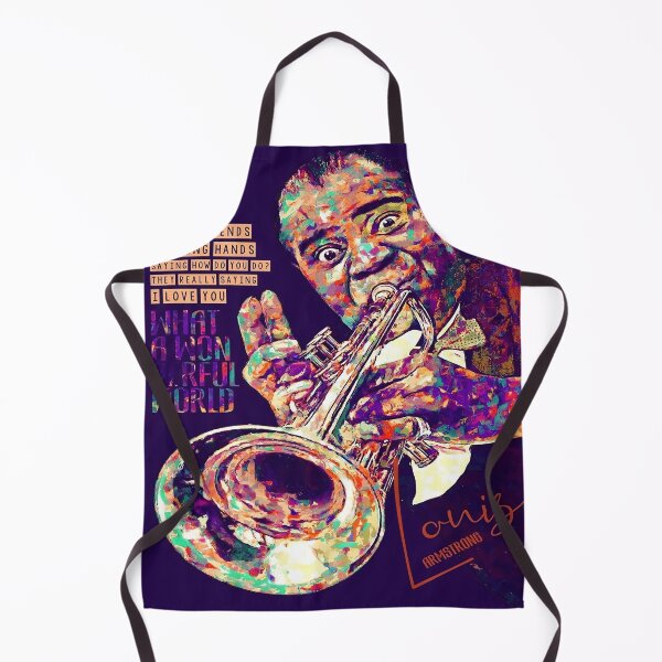 Item preview, Louis Armstrong What a Wonderful World designed and sold by Sylvanny.