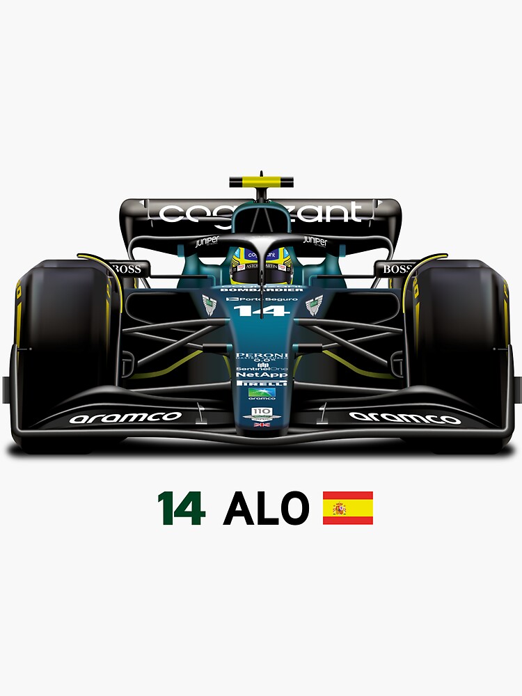 Camiseta Fernando Alonso Aston Martin temporada 2023 ( todas la tallas)  nuevas