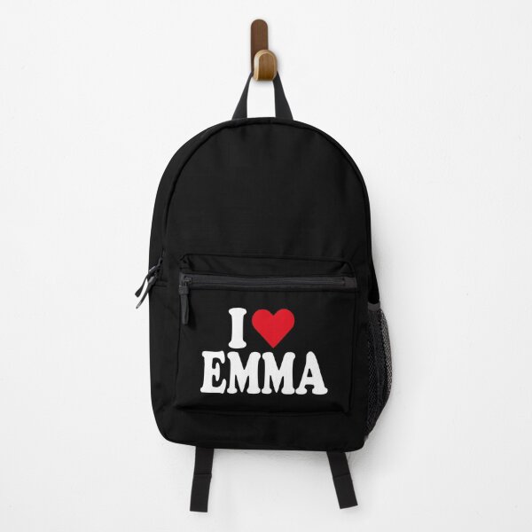 Item preview, I Love EMMA Personalized Name Birthday Tag Family Name EMMA Girl Custom Name First Name Last Name designed and sold by HalloweenGift.
