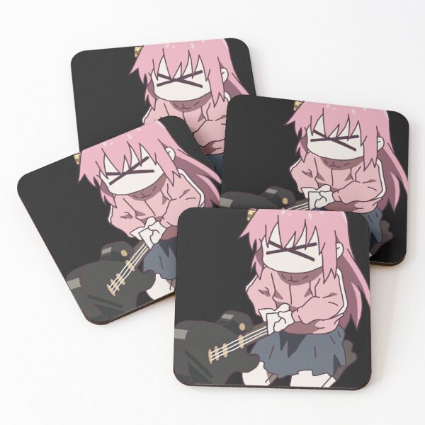 Item preview, Bocchi the rock hitori gotou guitar  designed and sold by GEORGEEWSTER.