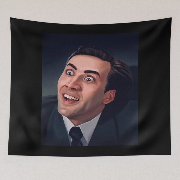 Item preview, Nicolas Cage designed and sold by araminiluengo.