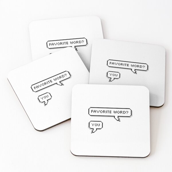 Item preview, favorite word? you sticker designed and sold by Jules :).