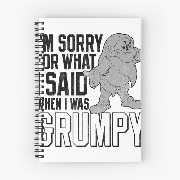 Item preview, Snow White Grumpy I'm Sorry For What I Said designed and sold by BrendeAbelard.