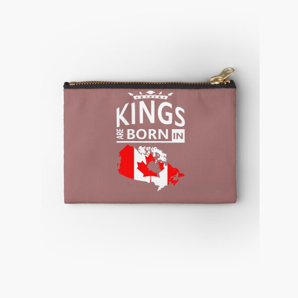 Item preview, Kings are born in Canada - Canadian Birthday designed and sold by smily-tees.