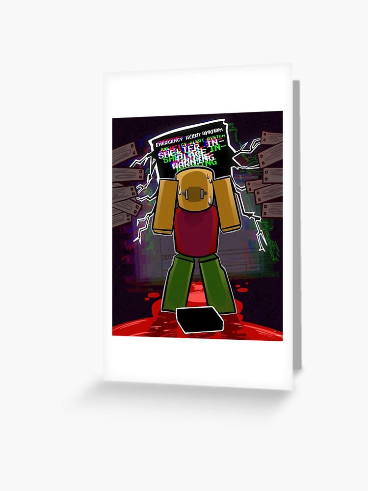 Roblox doors game monsters | Greeting Card