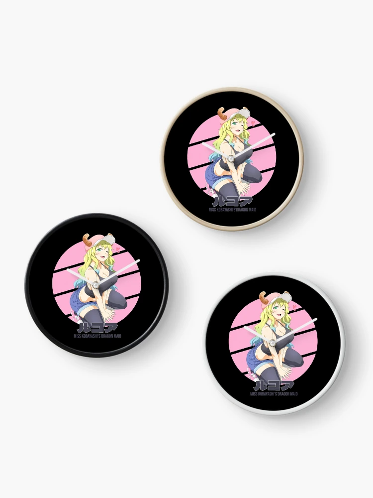Thumbnail 3 of 4, Clock, [Original] Lucoa Circle Design designed and sold by RoderickDoyle.