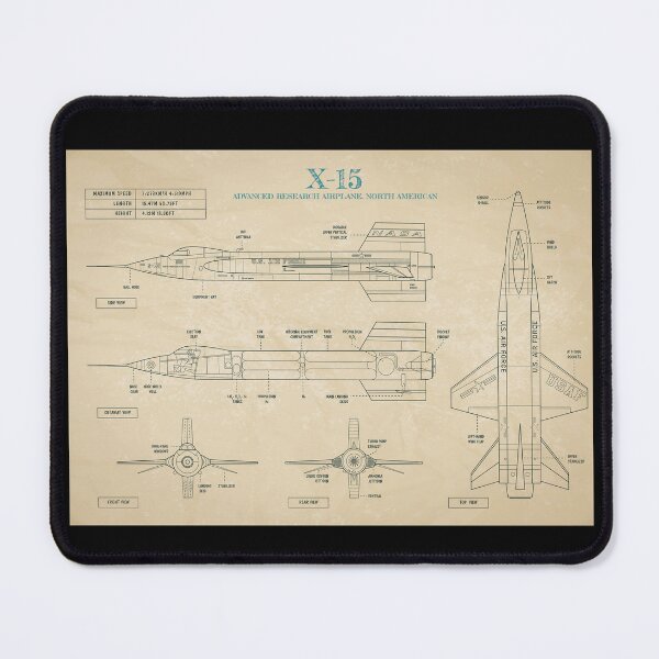 Item preview, NASA X-15. Advanced Research Airplane. North American (Parchment) designed and sold by BGALAXY.