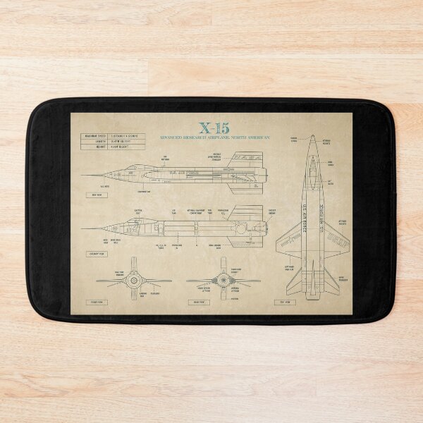 Item preview, NASA X-15. Advanced Research Airplane. North American (Parchment) designed and sold by BGALAXY.