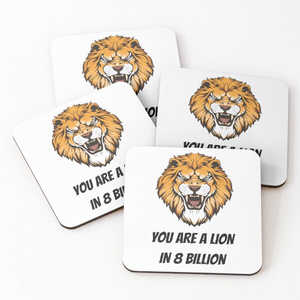 Item preview, You are a lion in 8 billion  designed and sold by Growthmind7.