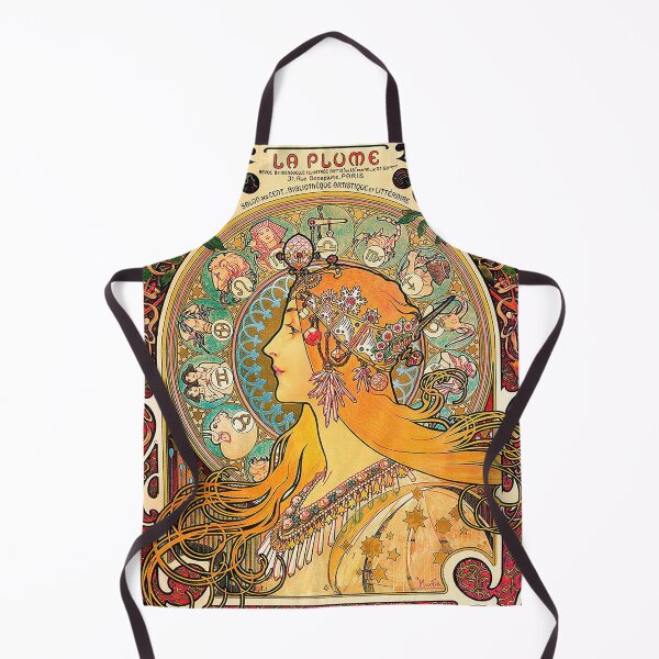 Item preview, HD. Zodiac (Original version), by Alphonse Mucha (1896) ORIGINAL COLORS designed and sold by MINDTHECHERRY.