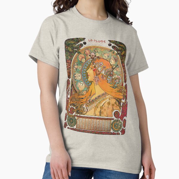 Item preview, HD. Zodiac (Original version), by Alphonse Mucha (1896) ORIGINAL COLORS designed and sold by MINDTHECHERRY.
