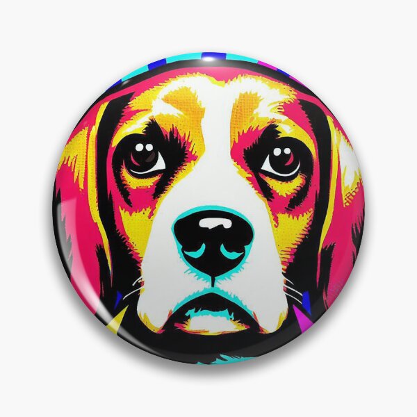 Item preview, Beagle Pop Art designed and sold by FunnehGacha.