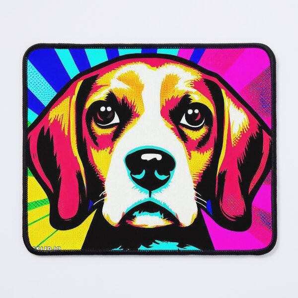 Item preview, Beagle Pop Art designed and sold by FunnehGacha.