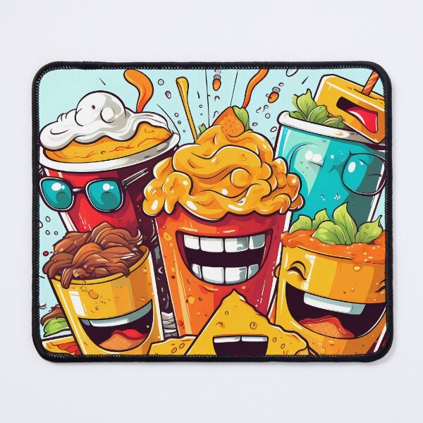 Item preview, "Feast Madness: Smiles and Sunglasses" designed and sold by Art-Vortex-fr.