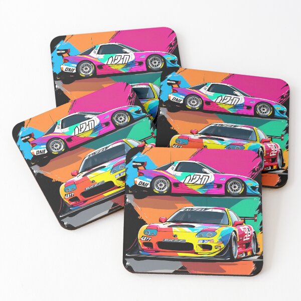 Item preview, Mazda rx7 JDM race car tuning modified graffiti designed and sold by TaevasDesign.
