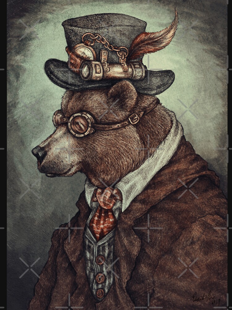 Mr Teddy Bearson by elspethrose